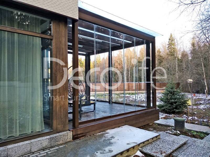 Sliding glazing Decolife - 