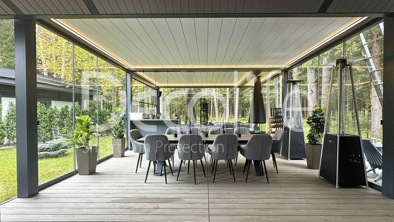 Guillotine glazing Decolife W500 - 