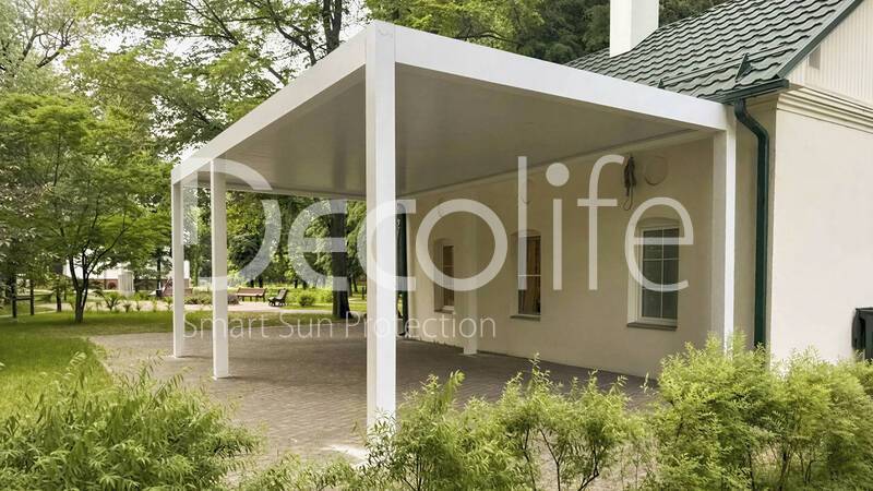 Bioclimatic pergola Decolife B600 PIR - 