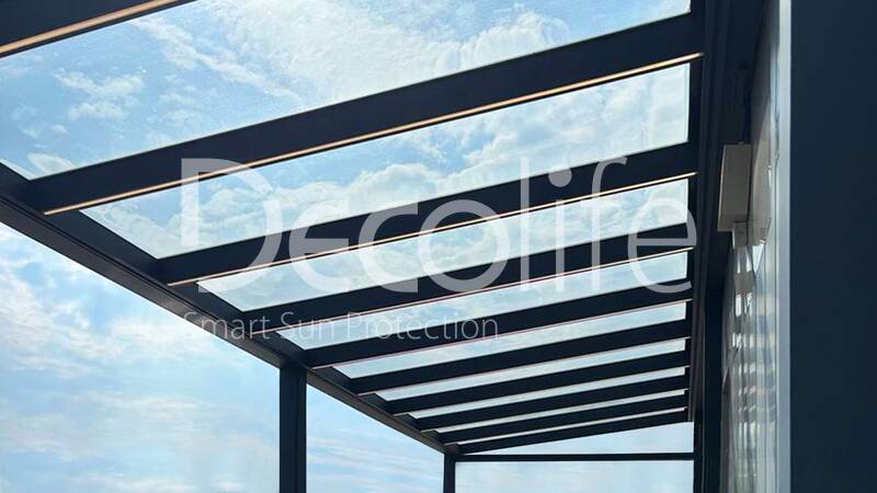 Decolife winter garden with LED lighting - 