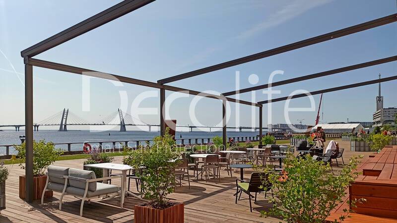 Tent pergola Decolife Basic Wall - 