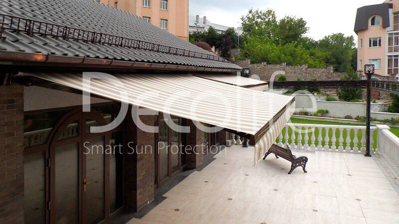 Open awning Decolife G220 for terraces and verandas - 