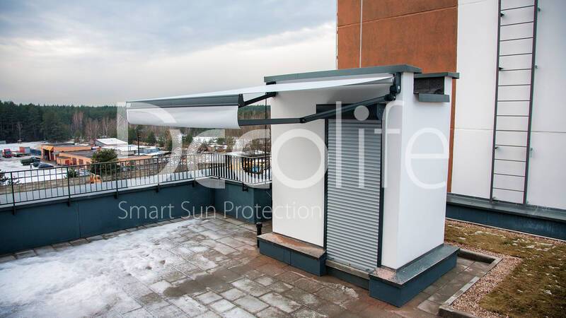 Awnings G100 for industrial facilities - 