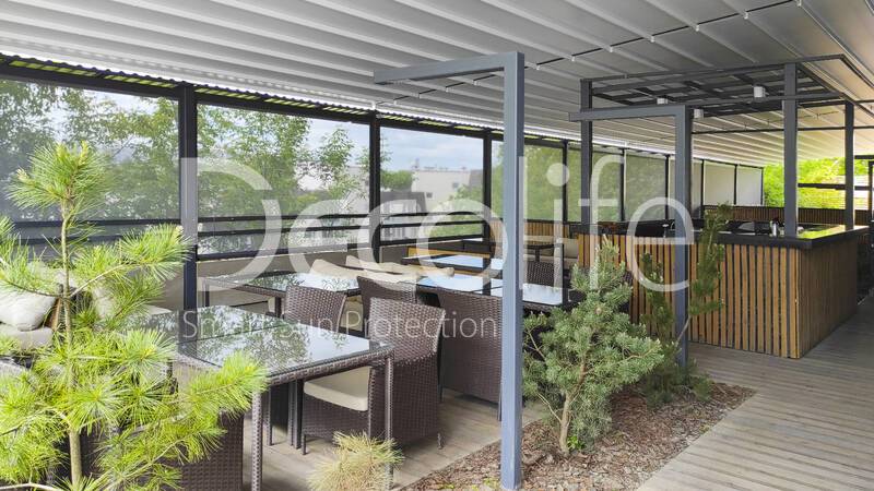Vertical system Decolife Zip 100 + Sliding awning Vario Basic New - 