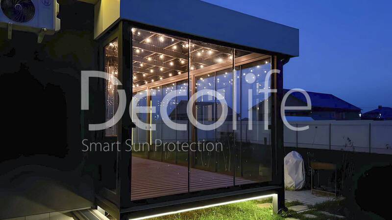 Decolife Winter garden + Glazing FC58 - 