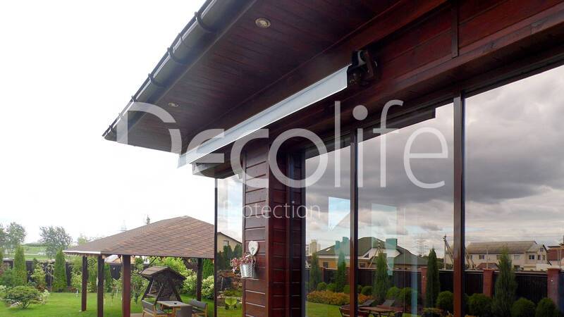 Awning Decolife G200 for a country house - 