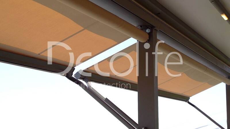 Tent pergolas Decolife Project Light, implemented by our partner ''TENT VERTEX'' - 