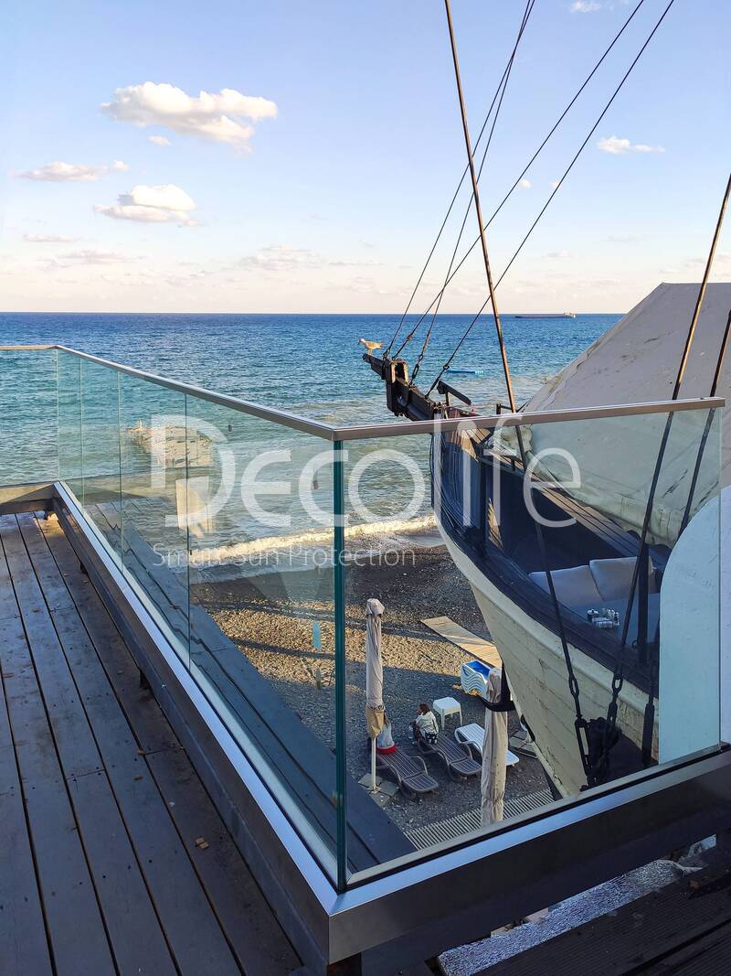 Glass railing Decolife B50 - 