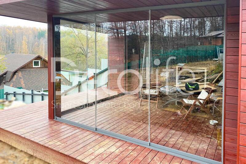 Frameless glazing Decolife S100 - 