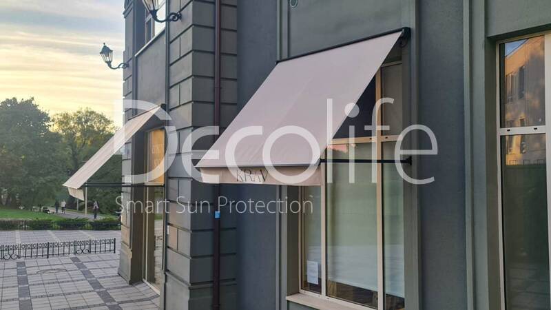 Awning Decolife G450, implemented by our partner LLC ''European Sun Protection Systems'' - 