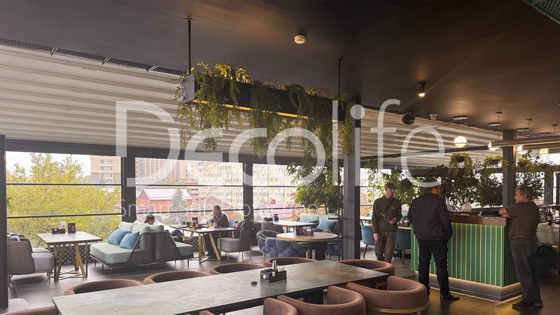 Tent pergola Decolife Solo Basic + W600, W500 - 