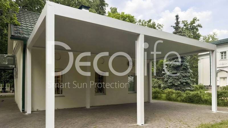 Bioclimatic pergola Decolife B600 PIR - 