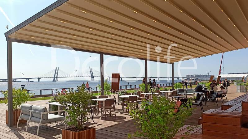 Tent pergola Decolife Basic Wall - 