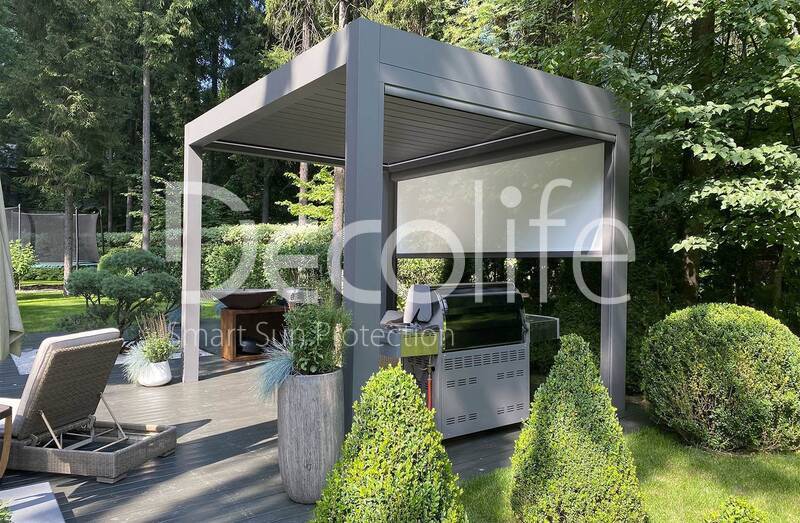 Pergola Decolife Bioclimatic B700, implemented by our partner ''Lux Terras'' - 