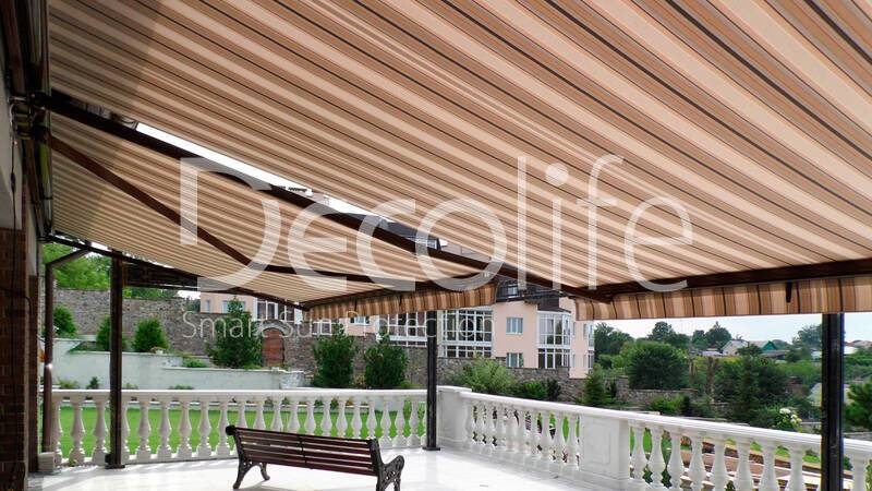 Open awning Decolife G220 for terraces and verandas - 