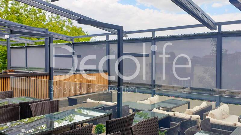 Vertical system Decolife Zip 100 + Sliding awning Vario Basic New - 