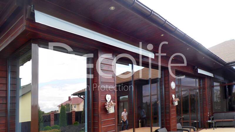 Awning Decolife G200 for a country house - 