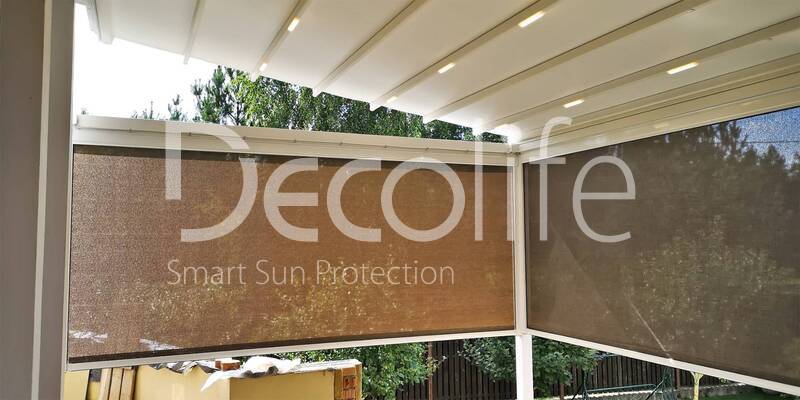 Pergola Decolife Basic Light + Zip - 