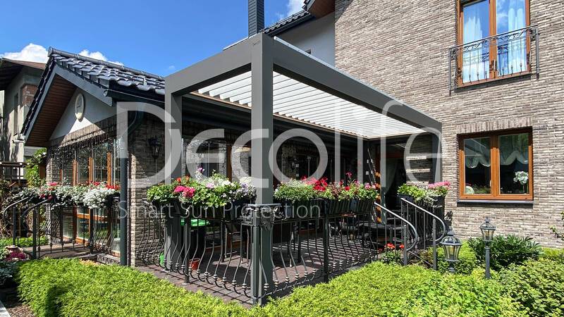 Pergola Decolife Bioclimatic В500-20P - 