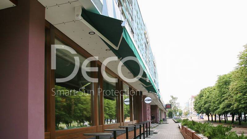 Awnings Decolife G100 Light for cafe and restaurant - 