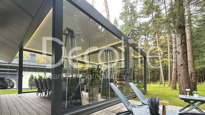 Guillotine glazing Decolife W500 - 