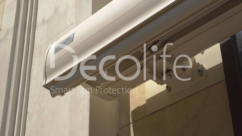 Cassette awning Decolife G700, implemented by our partner ''TENT VERTEX'' - 