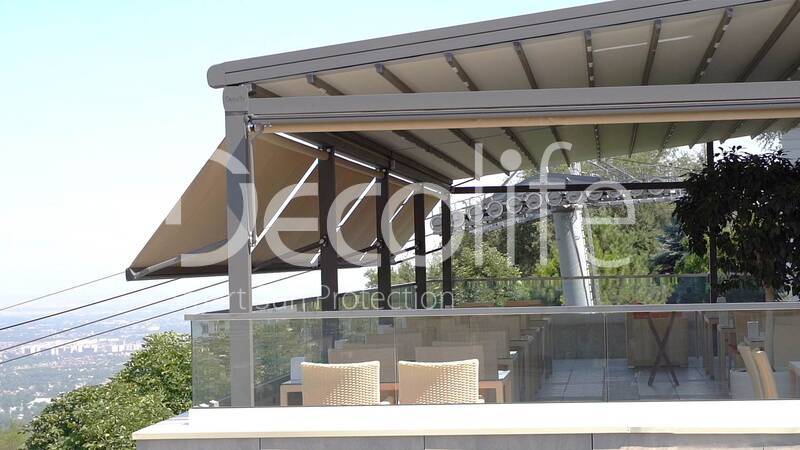 Tent pergolas Decolife Project Light, implemented by our partner ''TENT VERTEX'' - 