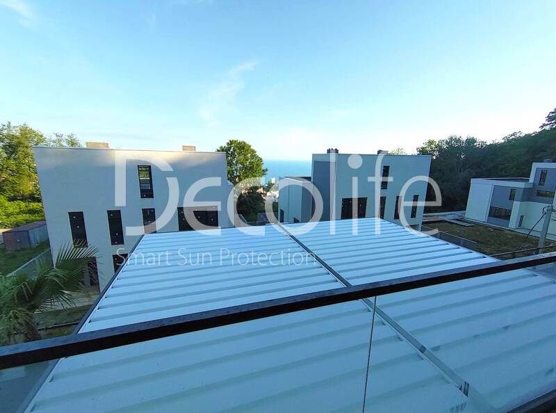 Pergolas Decolife B400, B600PIR + Sliding glazing S200 - 