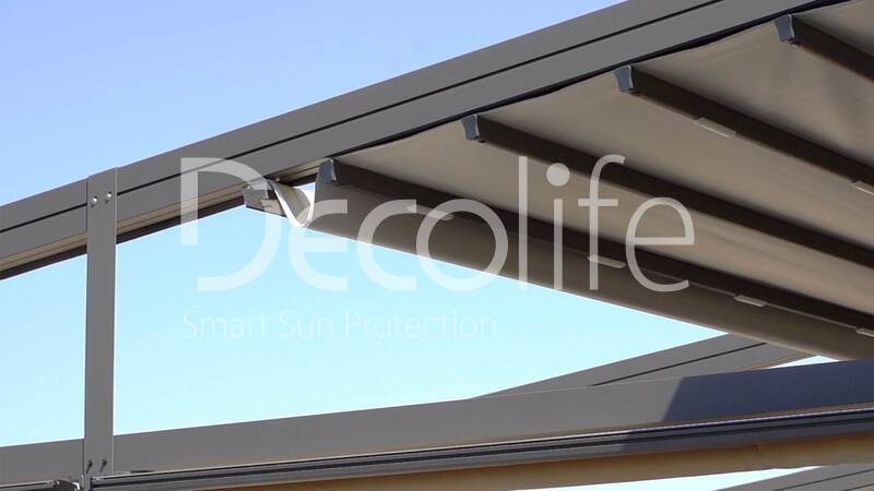 Tent pergolas Decolife Project Light, implemented by our partner ''TENT VERTEX'' - 