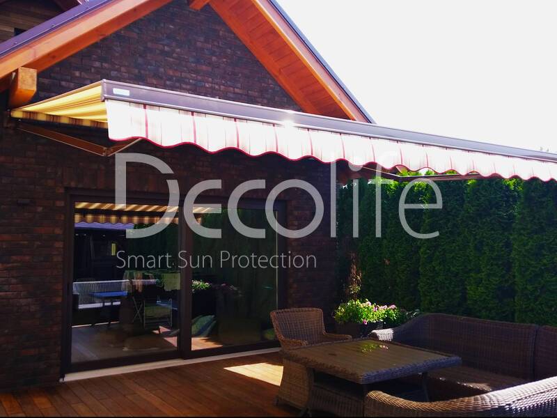 Awning Decolife G200 for a private house - 